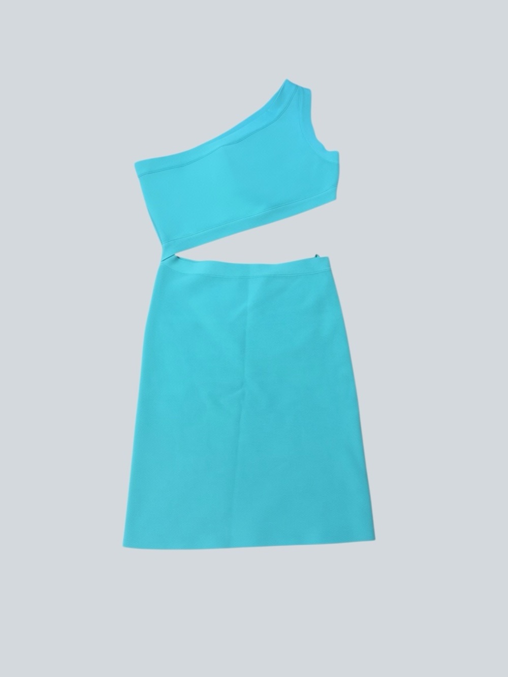 BCBGMaxAzria Turquoise Bandage Dress